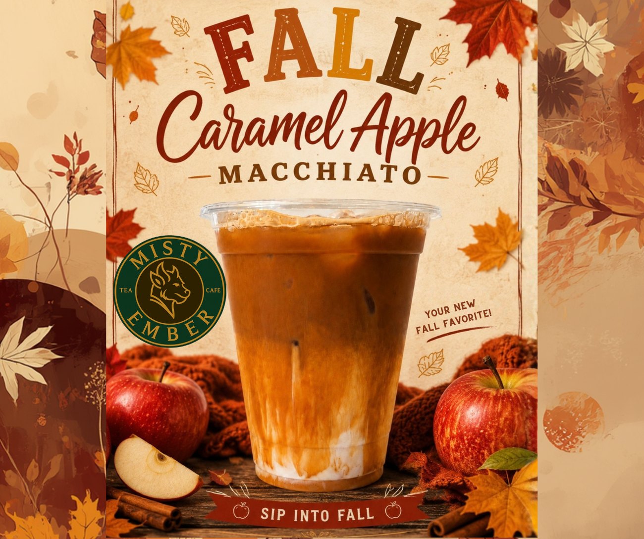 Caramel Apple Macchiato promotional image